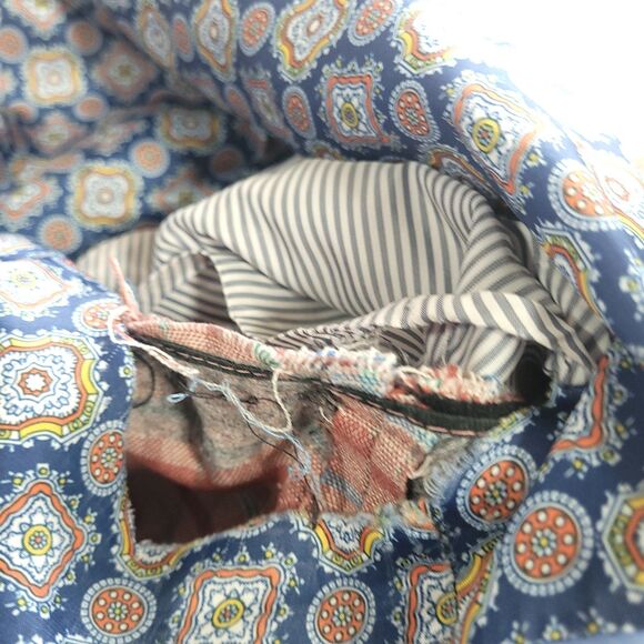 Plaid 2 Button Tailorbyrd Sportscoat Burnt Orange 46R Blazer Stretch Fabric Prep - Picture 11 of 16